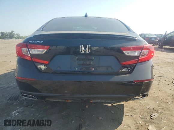 2020 Honda Accord Sport z VIN 1HGCV2F30LA025430, wystawiony jako Copart lot #61794275 z przebiegiem 60 560 mil mil oraz Szkoda całkowita • Salvage title. Historia ofert i sprzedaży dostępna na DreamBid. Obrazek 6.