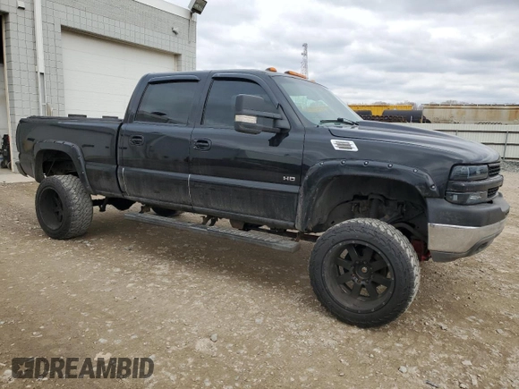 2001 Chevrolet Silverado 1500HD LS with VIN 1GCGK13UX1F149396, listed as a Copart auction lot 51844445 with 121,588 mi miles and Clean Title. Bid and sale history available at DreamBid. Image 4.
