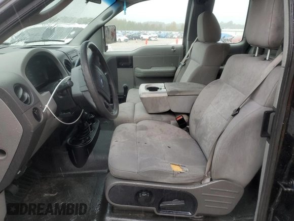 2005 Ford F-150 STX with VIN 1FTRX14W05KC57470, listed as a Copart auction lot 80720524 with 142,958 mi miles and Salvage Title. Bid and sale history available at carsss.com. Image 7.