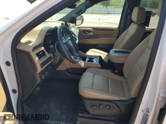 2023 Chevrolet Suburban Premier with VIN 1GNSKFKD8PR381907, listed as a Copart auction lot 66122014 with 13,563 mi miles and . Bid and sale history available at DreamBid. Image 7.