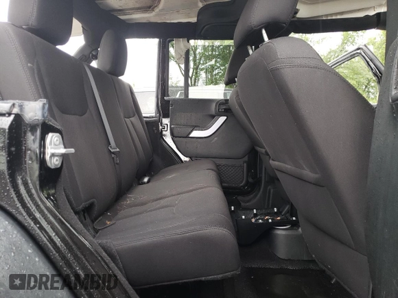 2017 Jeep Wrangler Unlimited Sport with VIN 1C4BJWDG7HL747010, listed as a Copart auction lot 64274405 with 61,602 mi miles and Salvage title. Bid and sale history available at DreamBid. Image 10.