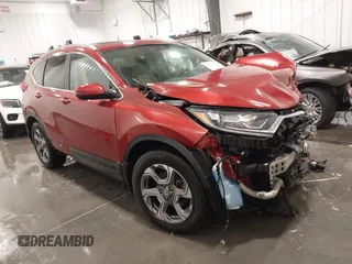 2018 Honda CR-V EX with VIN 2HKRW2H55JH661562, listed as a IAAI auction lot 41925429 with 112,575 mi miles and . Bid and sale history available at DreamBid. Image 1.