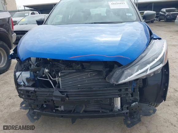 2024 Nissan Kicks S with VIN 3N1CP5BV1RL579324, listed as a IAAI auction lot 41625611 with 4,951 mi miles. Bid and sale history available at carsss.com. Image 6.