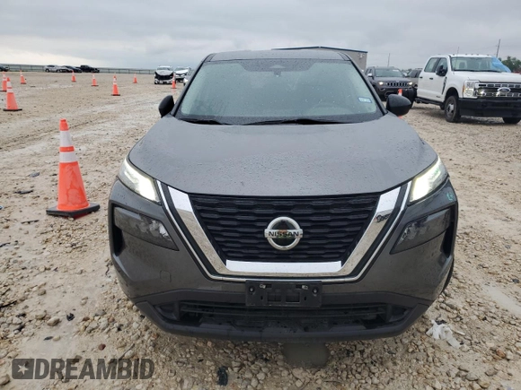 2021 Nissan Rogue S with VIN 5N1AT3AA7MC848414, listed as a Copart auction lot 55517355 with 54,338 mi miles and Salvage title. Bid and sale history available at DreamBid. Image 5.