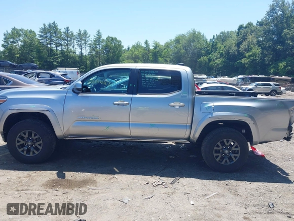 2023 Toyota Tacoma SR with VIN 3TYCZ5AN2PT141576, listed as a IAAI auction lot 42492127 with 43,431 mi miles and . Bid and sale history available at DreamBid. Image 15.