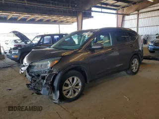 2012 Honda CR-V EX-L with VIN 5J6RM4H75CL012064, listed as a Copart auction lot 51530685 with 190,779 mi miles and Salvage Title. Bid and sale history available at carsss.com. Image 1.