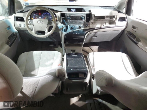 2011 Toyota Sienna LE AAS with VIN 5TDKK3DC3BS115071, listed as a Copart auction lot 46287965 with 160,187 mi miles and Salvage Title. Bid and sale history available at DreamBid. Image 8.