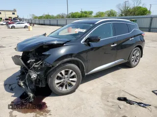2016 Nissan Murano SL z VIN 5N1AZ2MHXGN129734, wystawiony jako Copart lot #51415795 z przebiegiem 184 290 mil mil oraz Szkody całkowita. Historia ofert i sprzedaży dostępna na DreamBid. Obrazek 1.