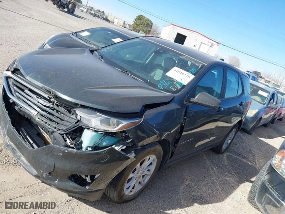 2020 Chevrolet Equinox LS with VIN 3GNAXHEV2LS601658, listed as a IAAI auction lot 41520775 with 67,221 mi miles. Bid and sale history available at carsss.com. Image 14.