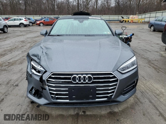 2018 Audi A5 Sportback Premium Plus with VIN WAUBNCF58JA103383, listed as a Copart auction lot 79073073 with 82,215 mi miles. Bid and sale history available at carsss.com. Image 5.