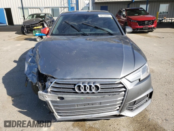 2018 Audi A4 Premium with VIN WAUKMAF41JA064456, listed as a Copart auction lot 48756605 with 80,740 mi miles and Salvage Title. Bid and sale history available at carsss.com. Image 5.
