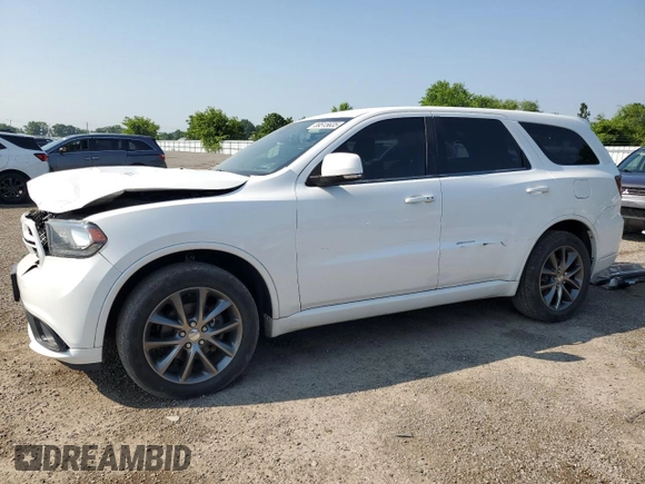 2018 Dodge Durango GT with VIN 1C4RDJDG3JC302679, listed as a Copart auction lot 59515635 with 155,600 mi miles and Clean title. Bid and sale history available at DreamBid. Image 1.