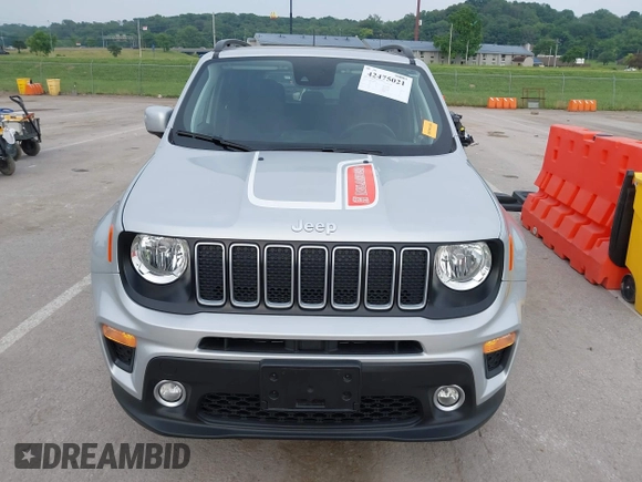 2021 Jeep Renegade 80th Anniversary with VIN ZACNJDBB3MPM57083, listed as a IAAI auction lot 42475021 with 10,080 mi miles and . Bid and sale history available at DreamBid. Image 13.