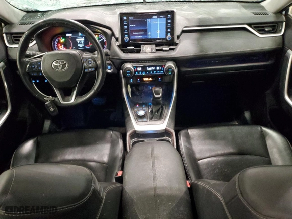 2019 Toyota RAV4 Limited with VIN JTMN1RFVXKJ004094, listed as a Copart auction lot 46360445 with 77,859 mi miles and Salvage Title. Bid and sale history available at carsss.com. Image 8.
