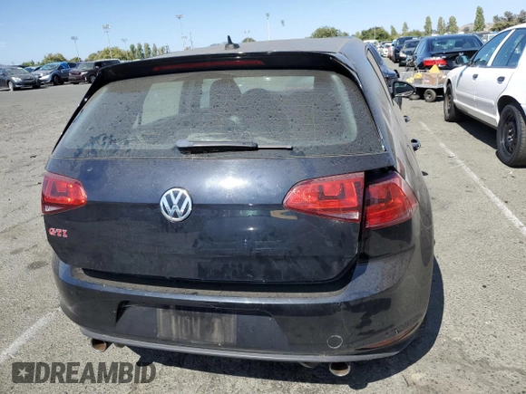2017 Volkswagen Golf GTI S with VIN 3VW447AU8HM042180, listed as a Copart auction lot 65443834 with 28,449 mi miles and Salvage Title. Bid and sale history available at carsss.com. Image 6.