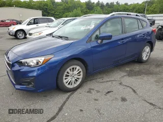 2018 Subaru Impreza Premium z VIN 4S3GTAD66J3722745, wystawiony jako Copart lot #57894185 z przebiegiem 63 571 mil mil oraz Szkody całkowita. Historia ofert i sprzedaży dostępna na DreamBid. Obrazek 1.