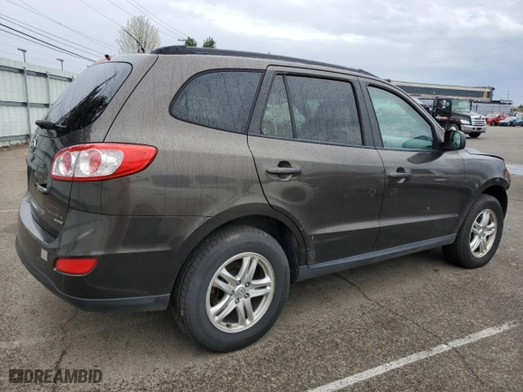 2011 Hyundai Santa Fe GLS with VIN 5XYZGDAB4BG068843, listed as a Copart auction lot 50890095 with 168,364 mi miles and Salvage Title. Bid and sale history available at carsss.com. Image 3.