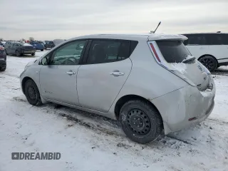 2011 Nissan LEAF SL-e with VIN JN1AZ0CP7BT006319, listed as a Copart auction lot 45422725 with 71,048 mi miles and Salvage Title. Bid and sale history available at carsss.com. Image 2.
