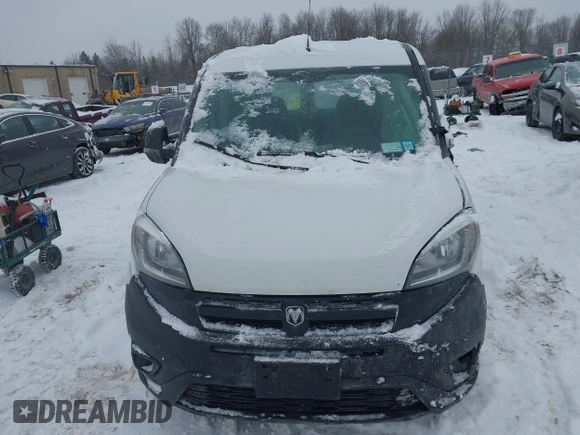 2018 Ram ProMaster City Cargo Van Tradesman with VIN ZFBERFAB4J6K11590, listed as a IAAI auction lot 41314466 with 94,830 mi miles. Bid and sale history available at carsss.com. Image 13.
