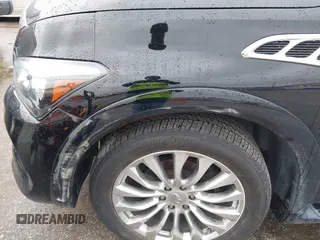 2017 Infiniti QX80 z VIN JN8AZ2NF0H9646542, wystawiony jako IAAI lot #41425103 z przebiegiem 124 488 mil mil oraz . Historia ofert i sprzedaży dostępna na DreamBid. Obrazek 6.