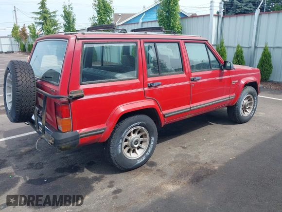 1989 Jeep Cherokee with VIN 1J4FT38L3KL577747, listed as a IAAI auction lot 42577047 with 144,312 mi miles and . Bid and sale history available at DreamBid. Image 4.