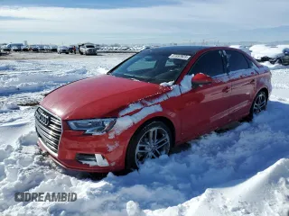 2018 Audi A3 Sedan Premium with VIN WAUAUGFF9J1039479, listed as a Copart auction lot 37332923 with 78,855 mi miles. Bid and sale history available at carsss.com. Image 1.
