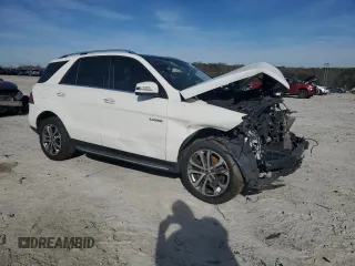2019 Mercedes-Benz GLE 400 with VIN 4JGDA5GB2KB213859, listed as a Copart auction lot 49706625 with 109,706 mi miles and Salvage title. Bid and sale history available at DreamBid. Image 4.
