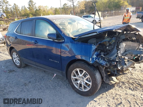 2023 Chevrolet Equinox LT z VIN 3GNAXUEGXPL203611, wystawiony jako IAAI lot #41894697 z przebiegiem 51 359 mil mil oraz . Historia ofert i sprzedaży dostępna na DreamBid. Obrazek 1.