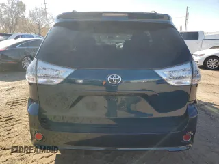 2011 Toyota Sienna SE with VIN 5TDXK3DC1BS088684, listed as a Copart auction lot 77667494 with 176,673 mi miles and Non Repairable. Bid and sale history available at carsss.com. Image 6.
