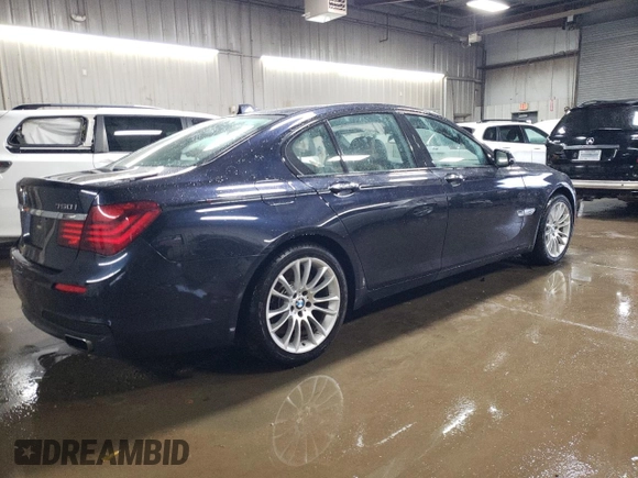 2015 BMW 7 Series 750i xDrive with VIN WBAYB6C53FD225423, listed as a Copart auction lot 78827414 with 69,780 mi miles and Salvage Title. Bid and sale history available at carsss.com. Image 3.