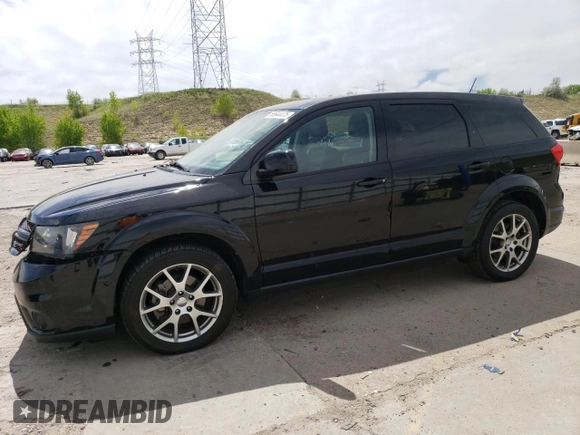 2017 Dodge Journey GT z VIN 3C4PDDEG7HT596609, wystawiony jako Copart lot #56644475 z przebiegiem 55 439 mil mil oraz Szkoda całkowita • Salvage title. Historia ofert i sprzedaży dostępna na DreamBid. Obrazek 1.