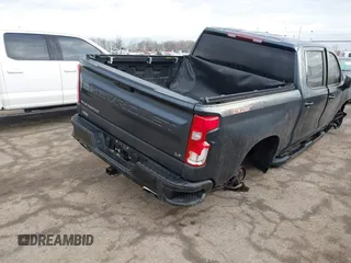 2021 Chevrolet Silverado 1500 LT Trail Boss with VIN 1GCPYFED3MZ310697, listed as a IAAI auction lot 41665486 with 50,335 mi miles and . Bid and sale history available at DreamBid. Image 4.