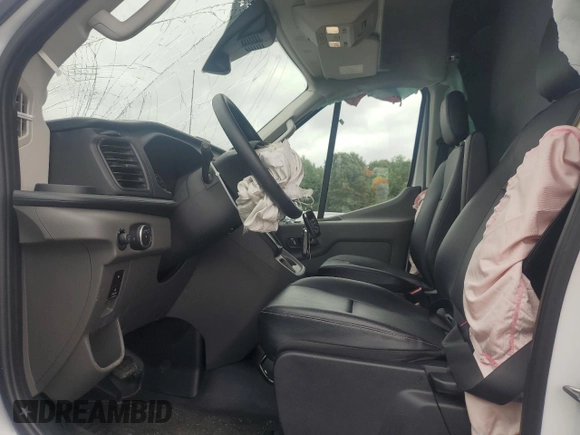 2023 Ford Transit Cargo with VIN 1FTBR1C87PKC01057, listed as a Copart auction lot 66183374 with 1,863 mi miles and Salvage Title. Bid and sale history available at DreamBid. Image 7.