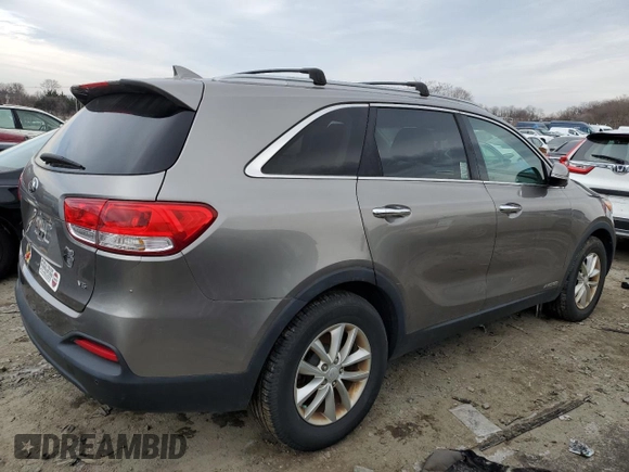 2016 Kia Sorento LX with VIN 5XYPGDA55GG137497, listed as a Copart auction lot 89123245 with Not Provided miles and Non Repairable. Bid and sale history available at DreamBid. Image 3.