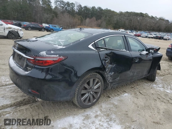 2020 Mazda 6 Grand Touring with VIN JM1GL1TY5L1512154, listed as a Copart auction lot 41906265 with Not Provided miles and Salvage Title. Bid and sale history available at DreamBid. Image 3.