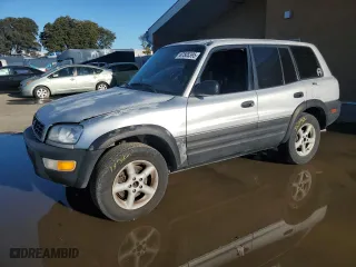 1998 Toyota RAV4 with VIN JT3HP10V5W0166513, listed as a Copart auction lot 87505395 with 220,930 mi miles and Salvage Title. Bid and sale history available at carsss.com. Image 1.