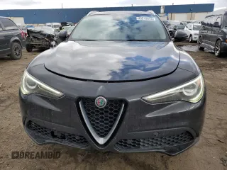 2019 Alfa Romeo Stelvio Ti with VIN ZASPAKBN4K7C42498, listed as a Copart auction lot 43219645 with 102,115 mi miles and Clean title. Bid and sale history available at DreamBid. Image 5.