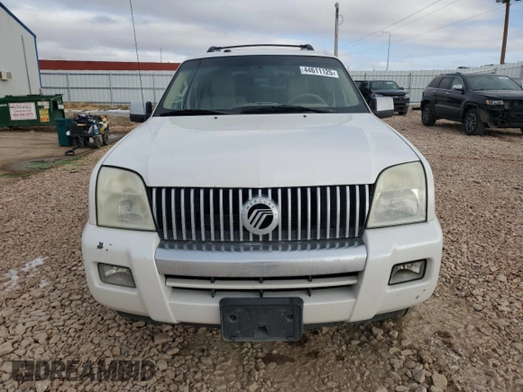 2010 Mercury Mountaineer Premier with VIN 4M2EN4JE7AUJ03901, listed as a Copart auction lot 44611125 with 172,380 mi miles and Clean Title. Bid and sale history available at carsss.com. Image 5.