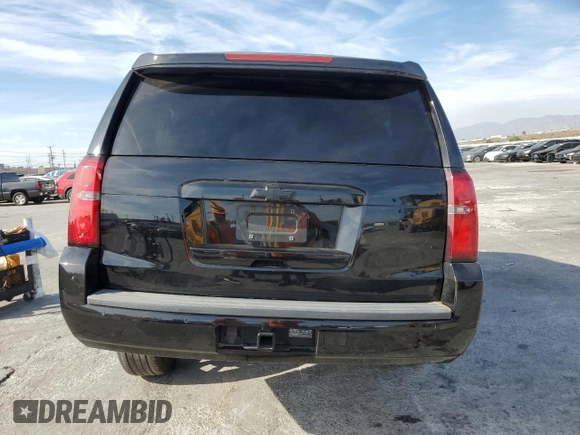 2018 Chevrolet Suburban LS with VIN 1GNSCGEC4JR383988, listed as a Copart auction lot 43199585 with 79,469 mi miles and Salvage title. Bid and sale history available at DreamBid. Image 6.
