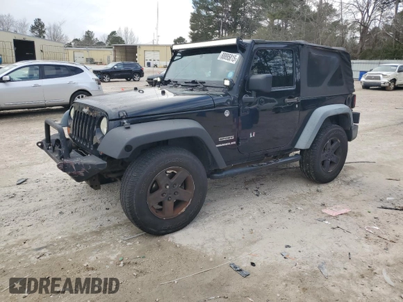 2012 Jeep Wrangler Sport with VIN 1C4GJWAG6CL167329, listed as a Copart auction lot 88895815 with 147,448 mi miles and Clean Title. Bid and sale history available at DreamBid. Image 1.