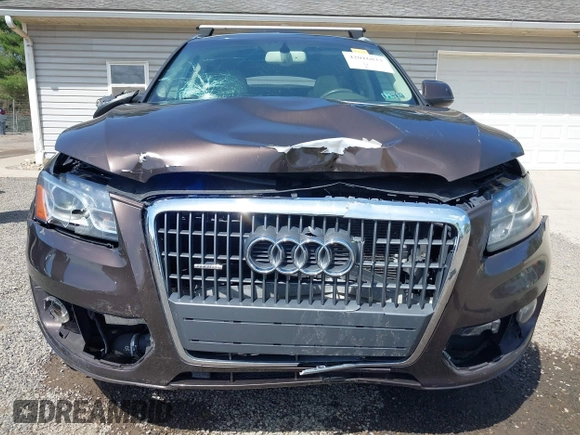 2012 Audi Q5 2.0T Premium Plus with VIN WA1LFAFP5CA024857, listed as a IAAI auction lot 42016833 with 141,144 mi miles. Bid and sale history available at carsss.com. Image 6.