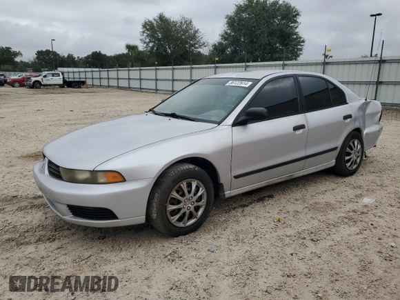 2002 Mitsubishi Galant with VIN 4A3AA36G12E127821, listed as a Copart auction lot 86122614 with 264,230 mi miles and Non Repairable. Bid and sale history available at DreamBid. Image 1.