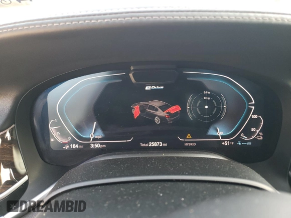 2020 BMW 7 Series z VIN WBA7W4C07LCD18314, wystawiony jako Copart lot #43724774 z przebiegiem 25 873 mil mil oraz . Historia ofert i sprzedaży dostępna na DreamBid. Obrazek 9.