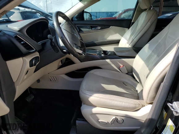 2016 Lincoln MKX Select with VIN 2LMTJ6KR9GBL50521, listed as a Copart auction lot 49872985 with 92,807 mi miles and Salvage Title. Bid and sale history available at carsss.com. Image 7.