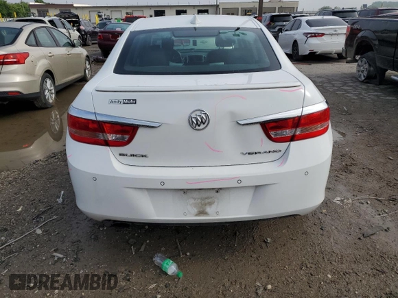 2016 Buick Verano Group with VIN 1G4PS5SK2G4184960, listed as a Copart auction lot 58577215 with 124,358 mi miles and Salvage title. Bid and sale history available at DreamBid. Image 6.
