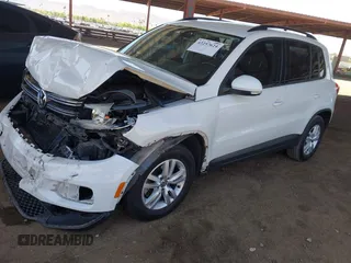 2017 Volkswagen Tiguan S with VIN WVGAV7AXXHK026143, listed as a IAAI auction lot 42257624 with 87,327 mi miles and . Bid and sale history available at DreamBid. Image 17.