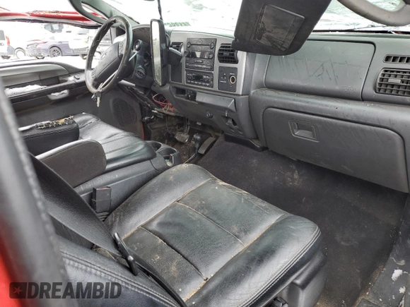 2007 Ford F-250 XL with VIN 1FTSX21P97EA10101, listed as a Copart auction lot 41386715 with Not Provided miles and Salvage Title. Bid and sale history available at DreamBid. Image 8.