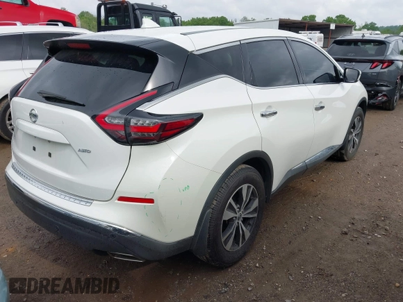 2020 Nissan Murano S with VIN 5N1AZ2AS9LN155848, listed as a IAAI auction lot 42064532 with 60,594 mi miles and . Bid and sale history available at carsss.com. Image 4.