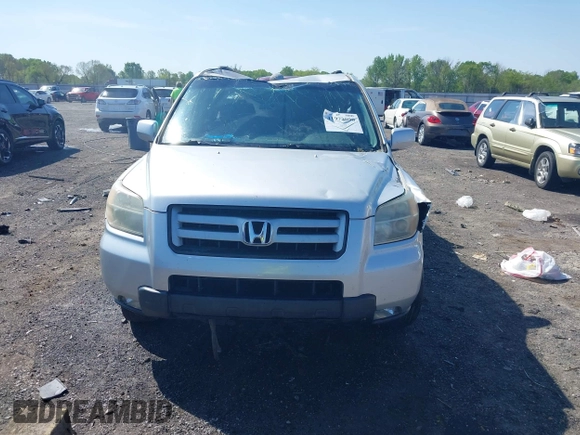 2006 Honda Pilot EX with VIN 5FNYF284X6B035076, listed as a IAAI auction lot 41972090 with 181,279 mi miles and . Bid and sale history available at DreamBid. Image 12.