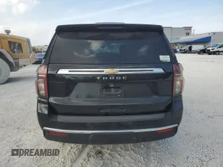 2021 Chevrolet Tahoe LS with VIN 1GNSCMKD4MR299752, listed as a Copart auction lot 50038445 with 69,349 mi miles and Salvage title. Bid and sale history available at DreamBid. Image 6.